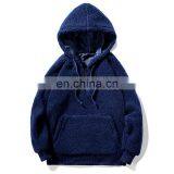Winter Unisex Fleece Solid Color Pullover Teddy Jackets Casual Outwear Coat thumbnail-4