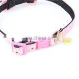 Fashion Nylon Webbing Small Dog Cat Collar With Elastic Belt and Bell thumbnail-4