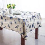 Custom Linen Table Cloth Cheap Table Cloth Conch Shells Printed Table Cloth thumbnail-2