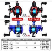 Amazon Good Price Metal 18+1BB 7-10 kg Max Drag 7.1:1 Bait Casting Reels Red Blue Color Reel Fishing Saltwater thumbnail-2