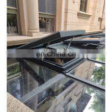 Aluminum Electric Skylight Top Hung Opening Angle 90 Degrees Roof Skylight thumbnail-4