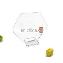 20 Pack Acrylic Wedding Table Numbers With Stands 4 x 6 Inch Clear Sign Acrylic Table Numbers Holder thumbnail-4