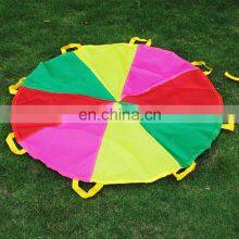 Sensory Integration Toys Kindergarten Outdoor Activity Kids Play Toy Parachute Rainbow Outdoor Playground Polyester CN;ZHE Oppbg thumbnail-4