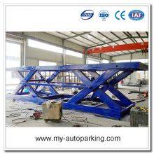CE and ISO Residential Pit Garage Parking Car Lift/Hydraulic Scissor Lifts/Scissor Lift Table/Electric Scissor Lift 220v