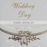 Nice Color Pocket With Envelope Embossed Marriage Invitation Card thumbnail-6