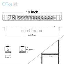PDU Socket With IEC C13 IEC C19 and Thermal Breaker thumbnail-3