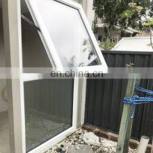 AS2047 CE Drop Arm Window Awning Double Tempered Frosted Glass Awning Window With Stainless Steel Mosquito Screen thumbnail-4