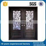 New Product Dual Iron Fancy Entry Doors thumbnail-6