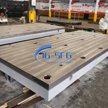 Cast Iron T-slot Base Plates, floor plates, clamping plates