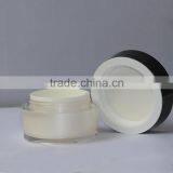 50g OEM Acrylic Material White Face Cream Jar thumbnail-2