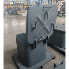 Steel 12V Hatch Cover for Boat Yacht Marine Anti-Corrosive Grey Weather-Tight Inspection Access thumbnail-3