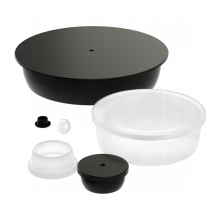 Bike Cable Grip Handlebar Lock on End Plugs Caps BPF thumbnail-3