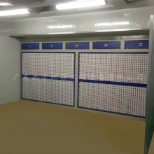 Dual-station V-type Dry Paint Spraying Cabinet, Explosion-proof Paint Mist Collection and Treatment Equipment, Customized Painting Dust Purification Cabinet thumbnail-3