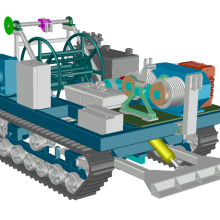 Track Winch Attachment for Crawler Cranes With Corrosion-Resistant Coating and Easy Installation thumbnail-4