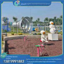 Shenzhou-1 Rocket Amusement Equipment Combination, Large-scale Multifunctional Climbing Slide thumbnail-3