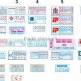 Label Decal Varieties Well