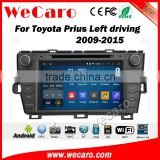 Wecaro WC-TP8004L android 5.1.1 car dvd for toyota prius 2009-2014 navigation radio gps multimedia WIFI 3G Playstore