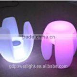 New PE Plastic Stool With LED Lights and Remote Control YXF-4340