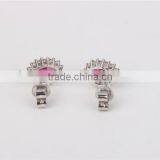 Latest Ladies Fashion Girl Earrings With Diamond Stone thumbnail-6