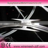 Hot Galvanized Razor Barbed Wire for Fence Netting