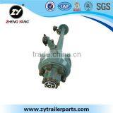 16T FUWA Axle Used Low-Bed Trailer thumbnail-2