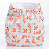 AnAnBaby Reusable Organic Cloth Diaper AIO thumbnail-4