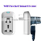 Factory price Universal home automation smart wifi socket support ODM/OEM Wifi smart plug with USB