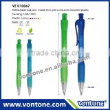 promotional ballpoint pen recycle plastic