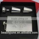 Hip Flask Set Wine Barrels Stainless Steel, Wedding Gifts for Guests Houseware Factories Whisky Industry Hot Sale 2015 thumbnail-2