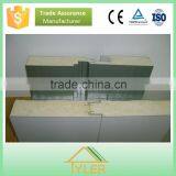pu Sandwich Panel Price With Color Coated Steel Sheet on Surface
