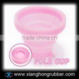 Promotion gift Silicone Folding Cup