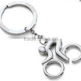 Custom Shaped Keychain Promotional High Quality Metal Skull 3d Keychain thumbnail-3