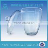 High Temperature Quartz Crucible With Cover thumbnail-1