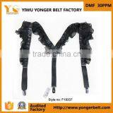 Black Lace Fashion Special Leather Women Suspenders Manufacturer