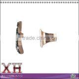 Beautiful Rose Gold Plated Star Cubic Zirconia Silver Jewelry Set thumbnail-2