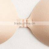 OEM Hot Nude Sexy Silicone Invisible Strapless Backless Quarter Cup Bra thumbnail-5