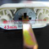 PVC Casement Door Handle With Lock,Door Hardware thumbnail-3