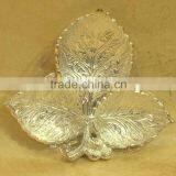 Silver Small Leaf With Spoon Gift Set thumbnail-2