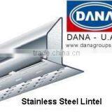 DANA ASTM A-525/JIS. G33302 STAINLESS STEEL LINTEL UAE/INDIA/LIBYA