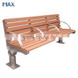 Outdoor 3-seater Composite Park Bench Wpc thumbnail-1