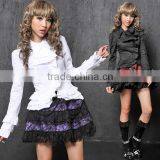 Sweet GOTHIC DOLLY PUNK Lolita CUTE LACE COLLAR SHIRT Blouse S-L 81083 thumbnail-1