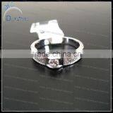 New White Zircon Ladies Fashion Pave cz Rings thumbnail-1
