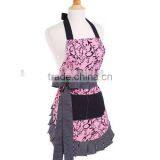 Customized Design Printed Cotton Material Sexy Apron thumbnail-1