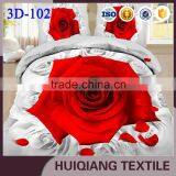 Microfiber Brushed 3D Disperse Printed Bed Sheet/mattress Fabric for Home Textile With New DESIGNS thumbnail-5