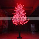 Festival Decorative Red LED Maple Tree Light