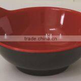 Irregular Melamine Bowl With Handle (BW-05)