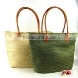 Fashion Colorful Summer Seaside Beach Straw Bag Ultra Large Beach Tote Bag Shoulder thumbnail-1