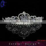 Lagre Rhinestone Glass Tiaras Crowns For China Design thumbnail-1