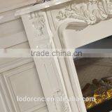 Electric Artificial Fire Flame With Solid Wood Mantel thumbnail-3