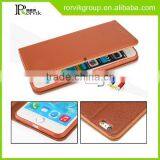 Good Market Brief Genuine Leather Phone Case With Card Slot for Iphone 6 Plus thumbnail-2